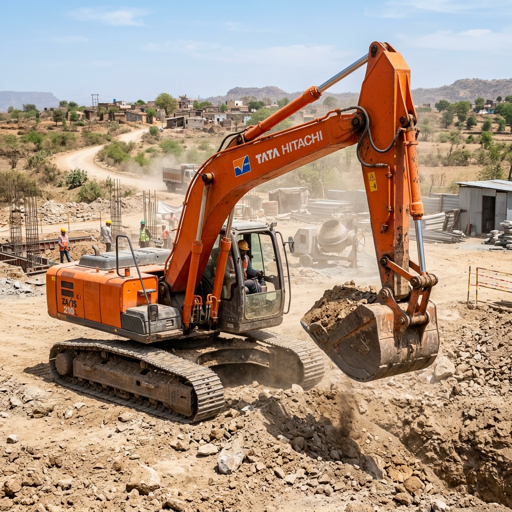 Poclain Excavator