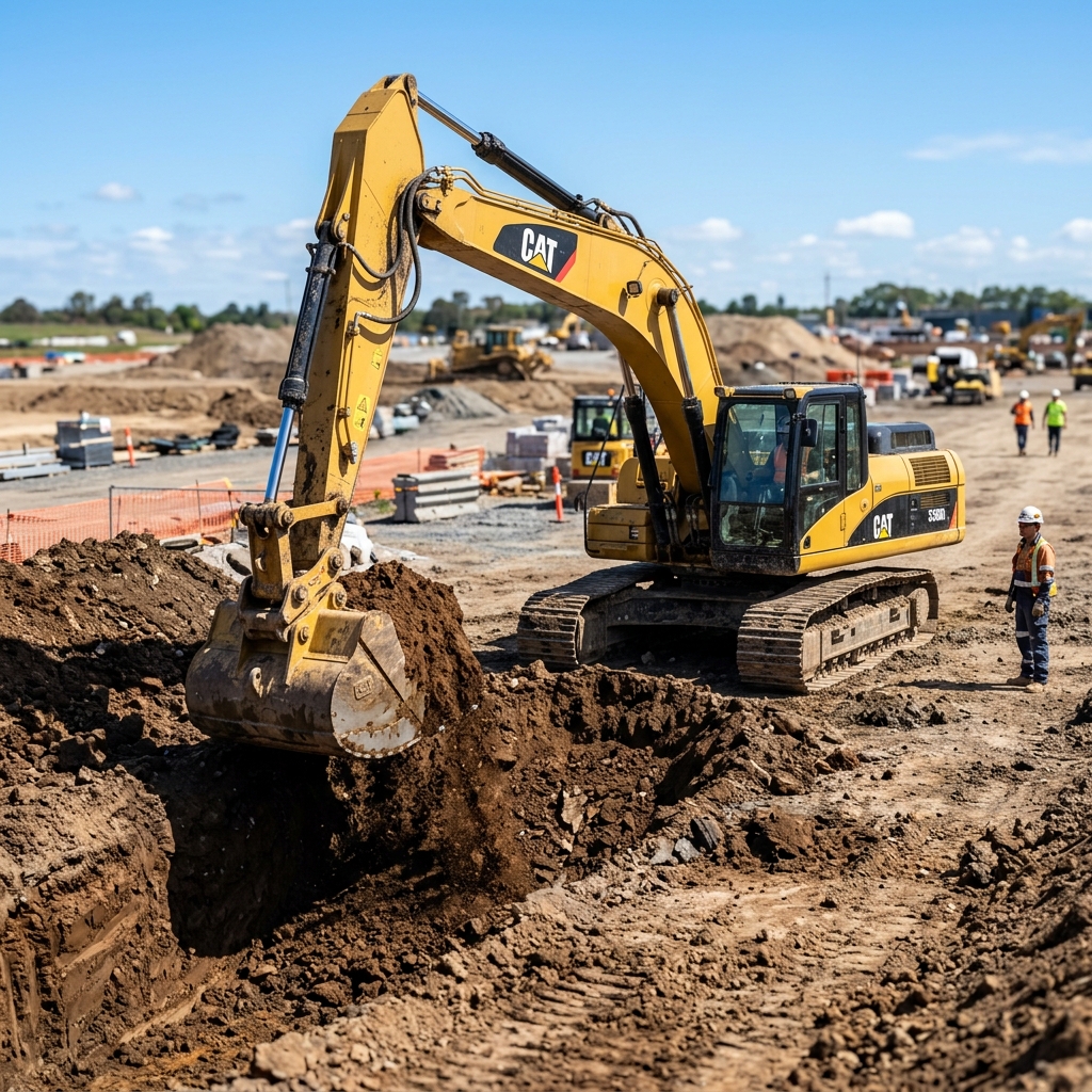 Excavation work